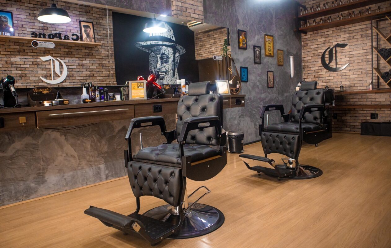 Ambiente da barbearia